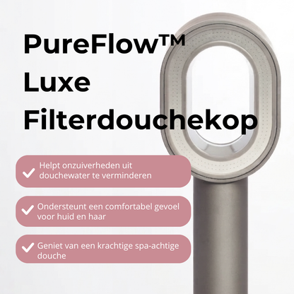 PureFlow™ Luxe Filterdouchekop